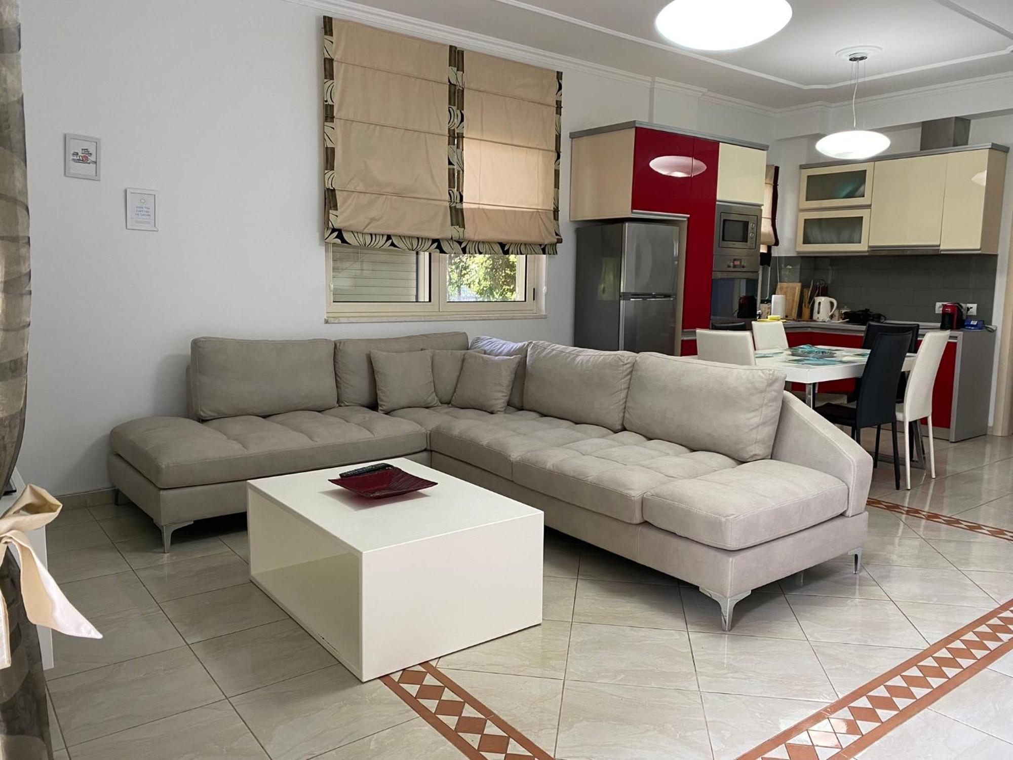 Вилла A Cozy Duplex In The Lalzi Bay Дуррес Экстерьер фото